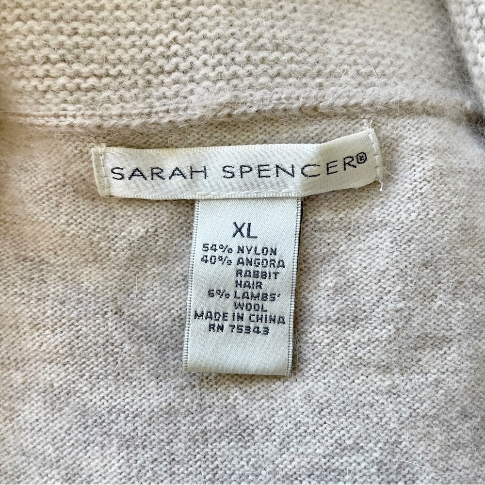 Sarah Spencer Wool Shawl Collar Sweater - Picture 5 of 5